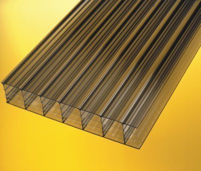 Bronze Multiwall Polycarbonate